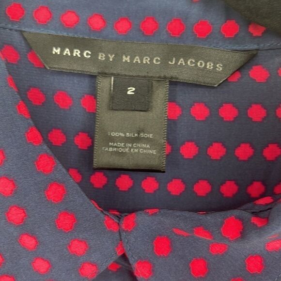 Marc By Marc Jacobs Silk Blouse - Picture 2 of 10